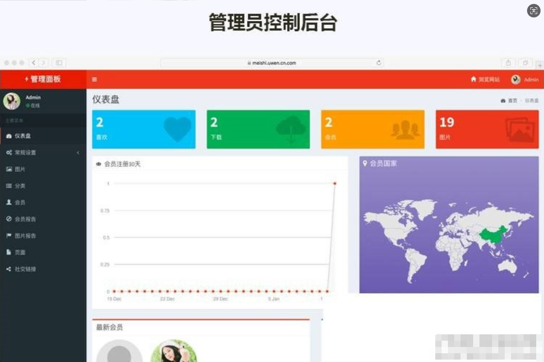 图片[2]-Laravel框架高清壁纸图库图片分享上传下载网站源码-开源源码