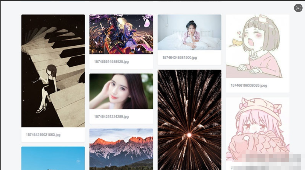 PHP京东图床外链上传+瀑布流图片展示源码-开源源码