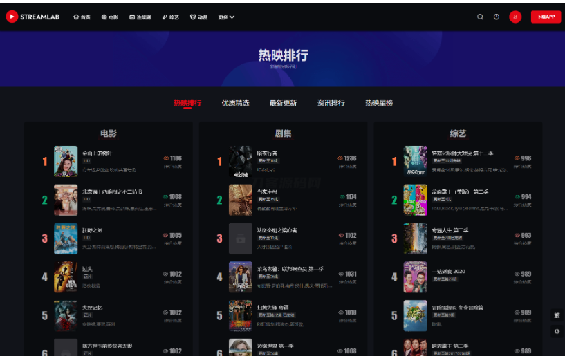 图片[3]-短视多功能主题第二套Streamlab | 苹果CMS | 首发