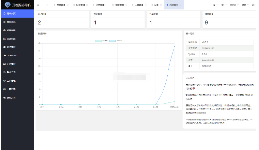 图片[4]-全新UI网址推广导航系统PHP源码