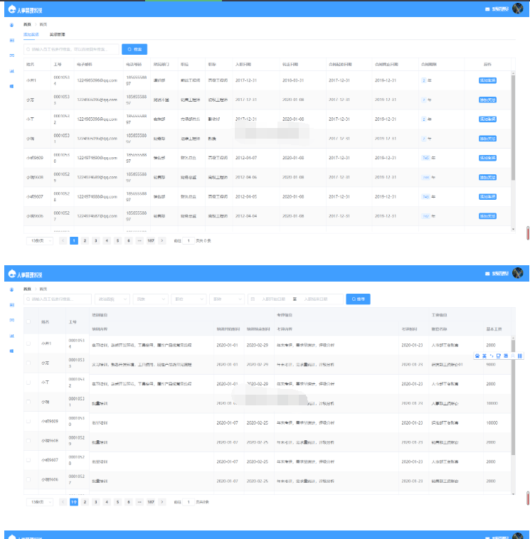 基于SpringBoot的人事管理系统源码-开源源码