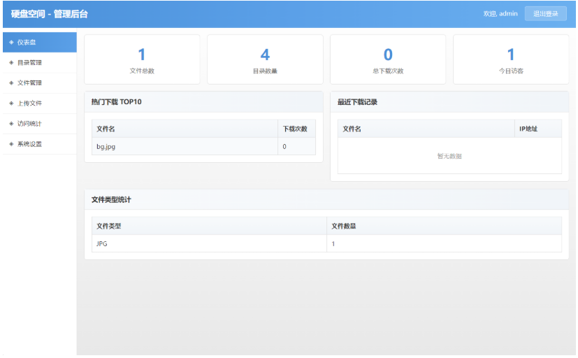 图片[3]-高仿永硕E盘的个人网盘系统源码 全开源