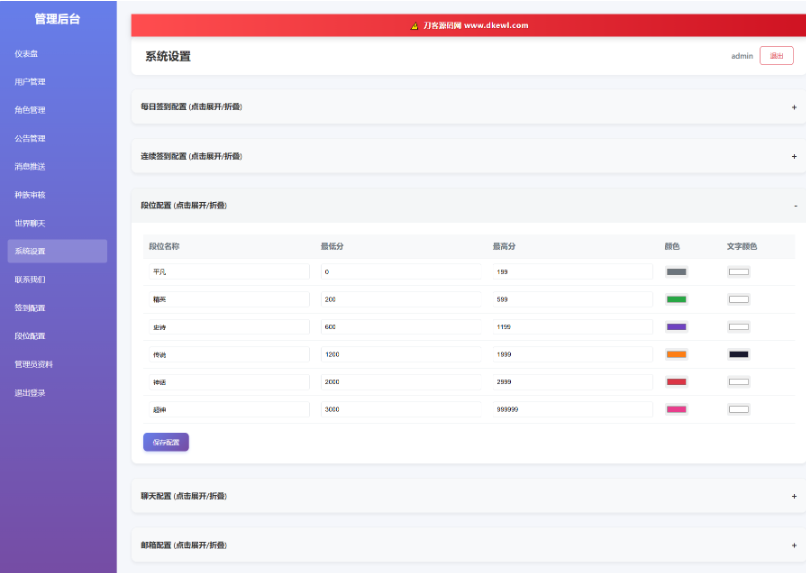 图片[4]-最新文字游戏：进化之路2.0二开完美版本源码 带后台