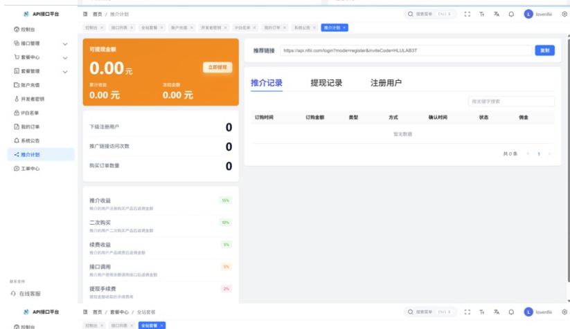 图片[4]-新楠枫解析计费系统源码/Java+Vue3版本/支持多接口中转与分发